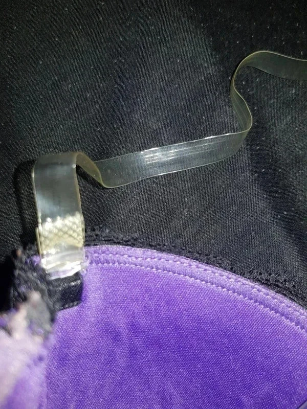 New black and purple bra size 95 D – photo 7